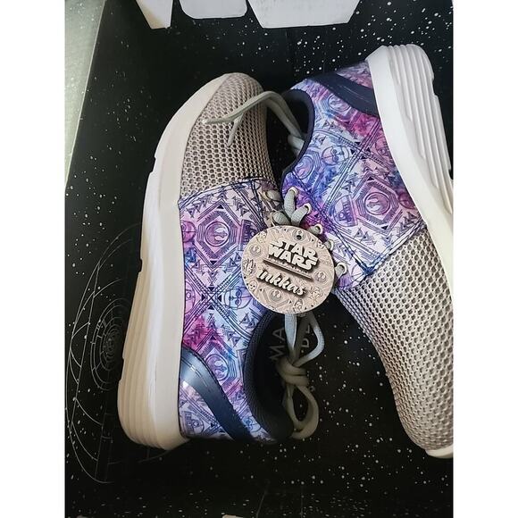 Inkkas Sneakers Star Wars Favorite Droids Flex Force Women's 6 Men's 4 New Rare - Picture 2 of 8